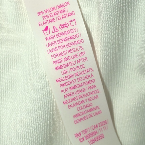 Victoria’s Secret striped pink floral bikini M - Picture 5 of 5